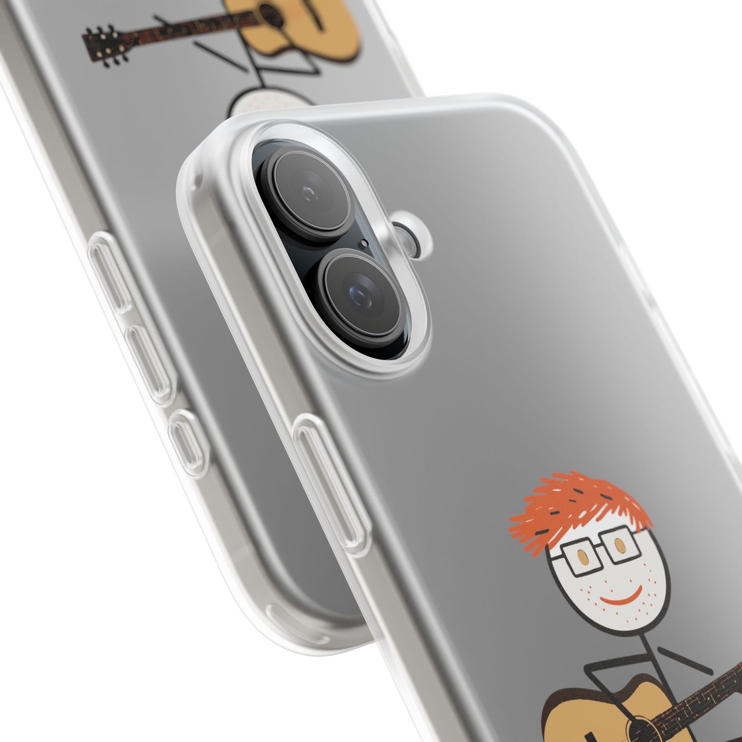 Flexi Case – Ed Sheeran guitar edition (iPhone X–16 Pro Max)