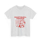 Fierce Femme in Red Unisex Heavy cotton tee