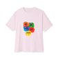 Copy of Copy of Copy of  Orange Divide Symbol Oversized Boxy Tee