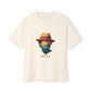 Funk Shadow Portrait Unisex Oversized Boxy Tee