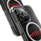 Heavy Riff Emblem Magnetic Clear Impact case