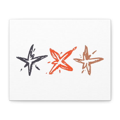 Starlit Threads Matte Canvas