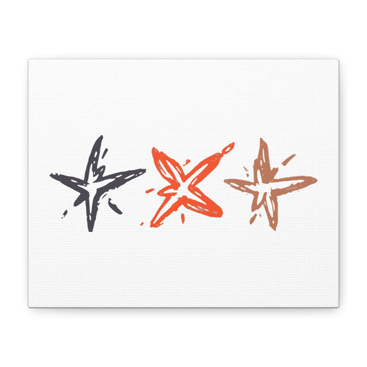 Starlit Threads Matte Canvas