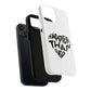 Happier Heart Lettering Tough Magnetic Case