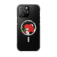 Abstract Guitar Sketch Magnetic Clear Impact Case