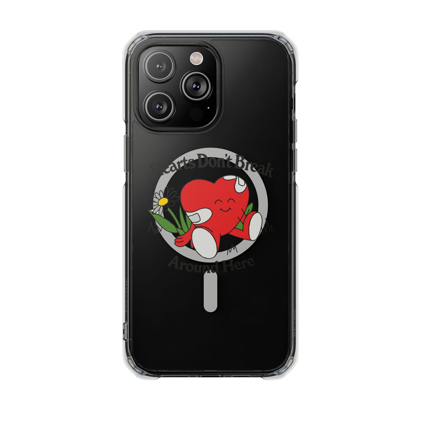 Abstract Guitar Sketch Magnetic Clear Impact Case