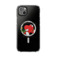 Abstract Guitar Sketch Magnetic Clear Impact Case