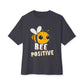 Oversized boxy Tee – Snazzy Bee positive Edition