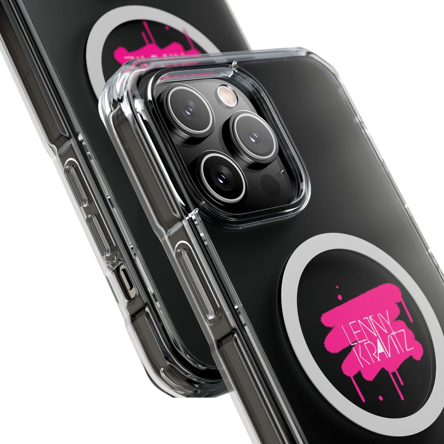 Electric Graffiti Drip Magnetic clear Impact case
