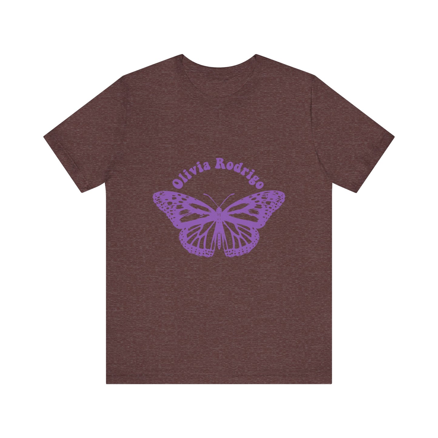 Olivia Rodrigo Unisex Jersey Short Sleeve Tee - With Butterfly