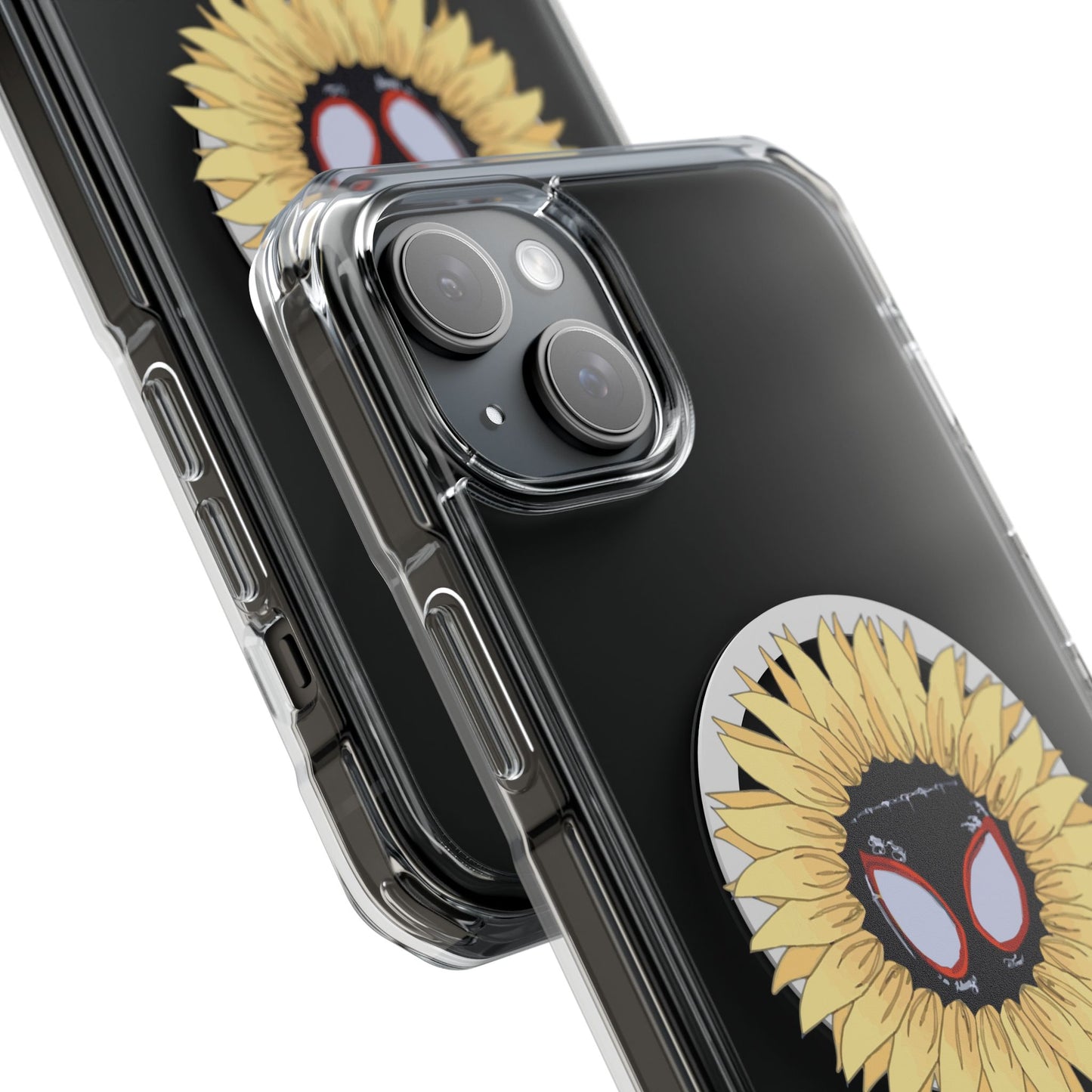 Sunflower Mask Illustration Magnetic Impact Case