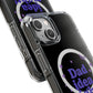 Dad Idea Right! Star & Butterfly Magnetic Clear Impact Case
