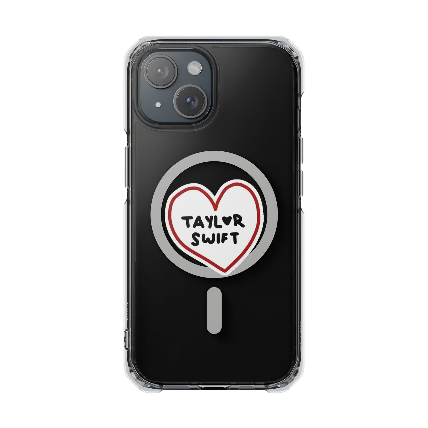Heartbeats & Midnights Magnetic clear Impact Case
