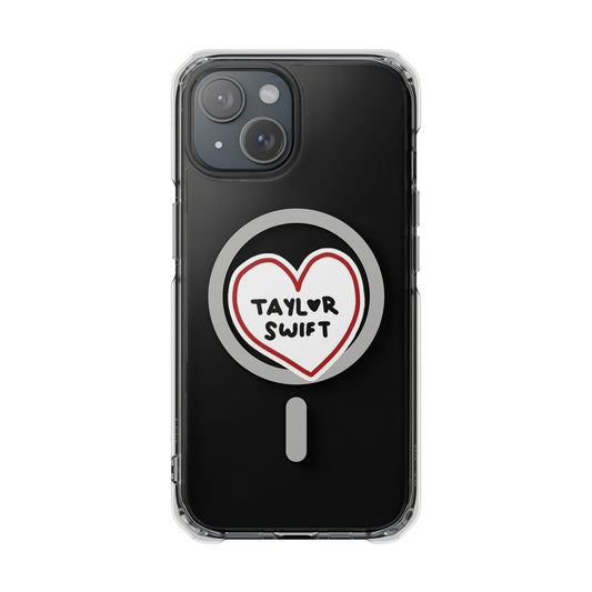 Heartbeats & Midnights Magnetic clear Impact Case