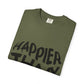 Happier Heart Lettering Unisex Dyed T-shirt