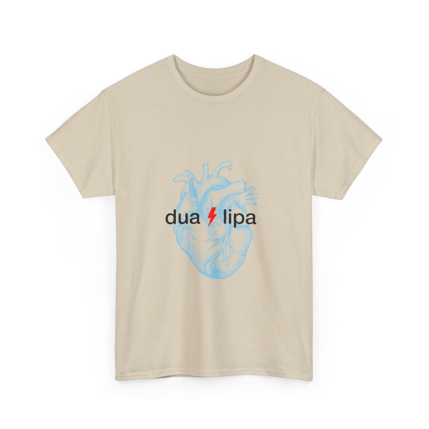 Electro Heart Illustration Unisex Heavy Cotton Tee