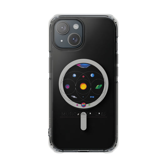 Colorful Planetary Orbit Diagram Magnetic Clear Impact case