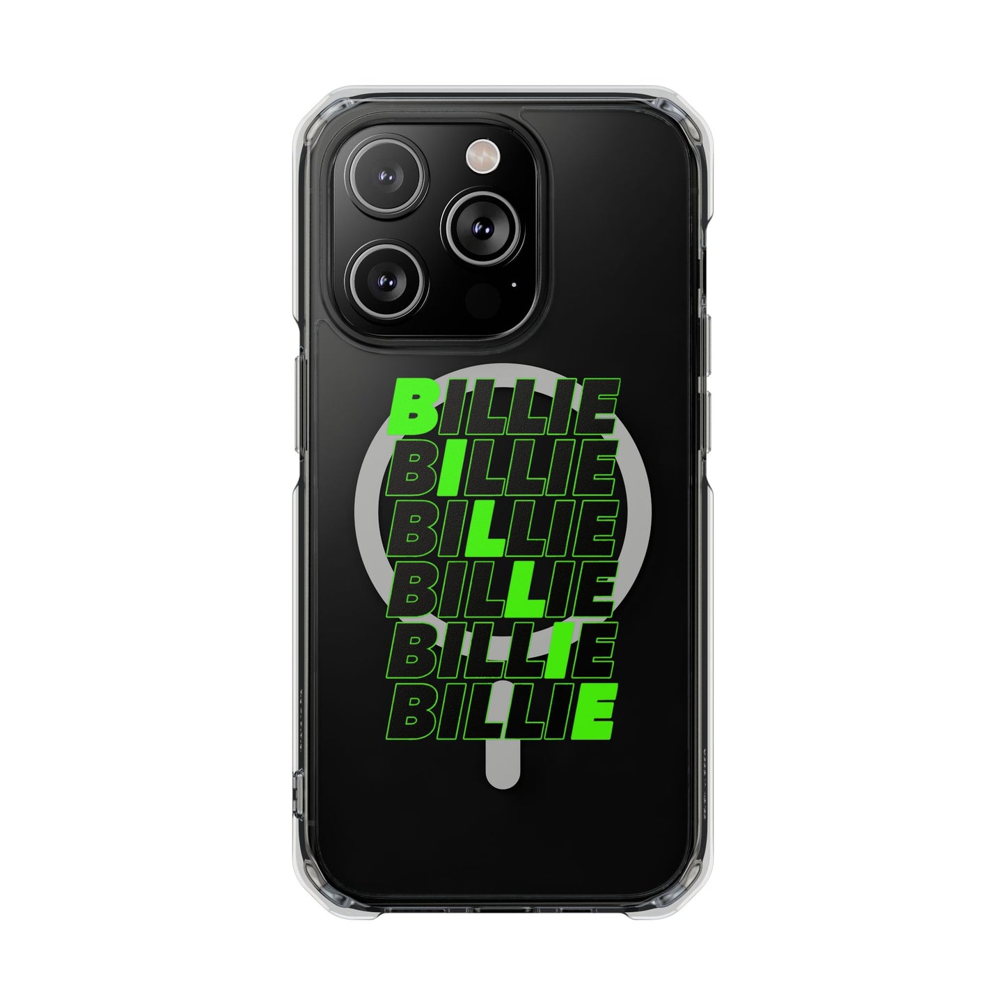 Minimal Block Statement Magnetic Clear Impact Case