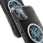 Electro Heart Illustration Magnetic Clear Impact case