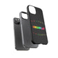 Premium Tough Case for iPhone 12 to 16 Pro Max Showcasing Coldplay’s Signage