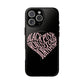 Iphone Born Pink Heart Typography - Tough Magnetic Phone Case