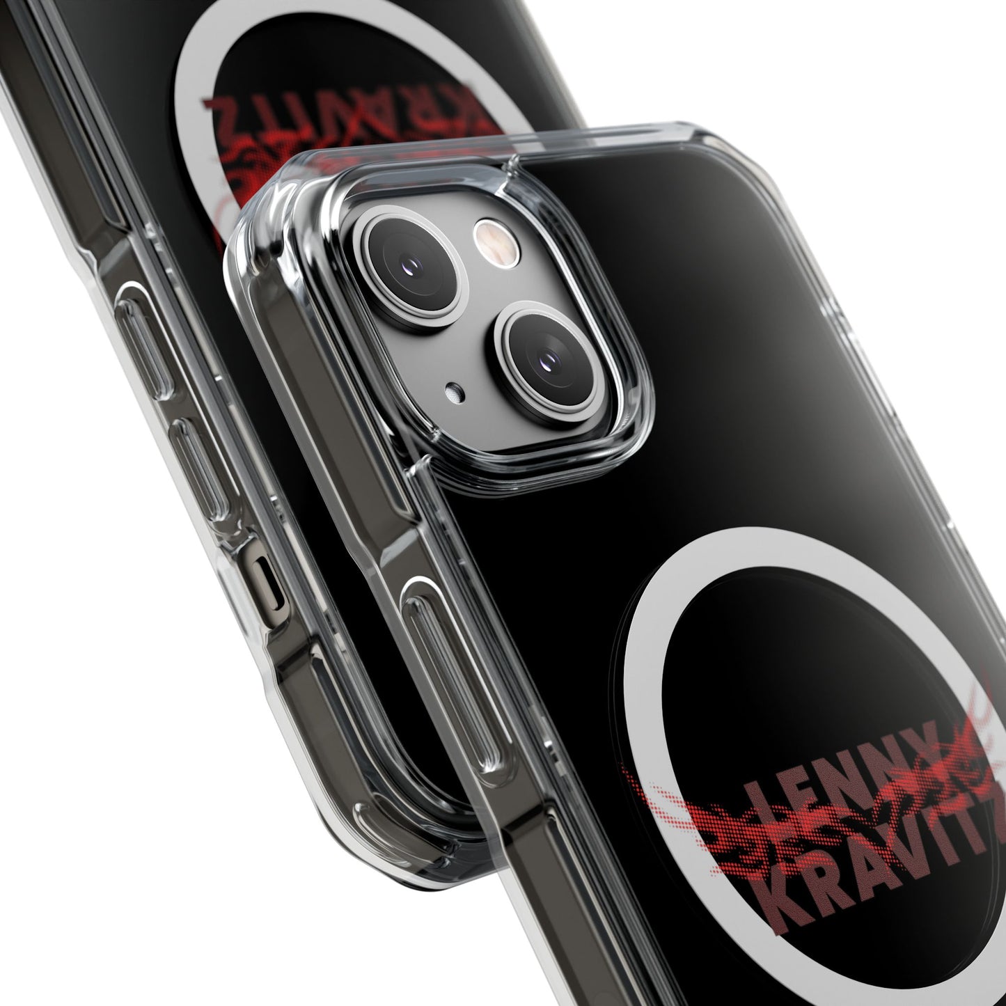 Fire Aura Grid Magnetic clear Impact case