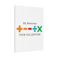 Matte Stretched Canvas, 1.25" Depth – Ed Sheeran Edition