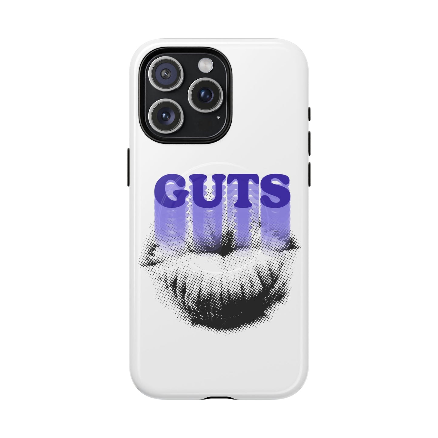 Guts Drip Effect Halftone Tough Magnetic phone case