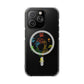 Minimalist Divide Symbol with Brush Magnetic Clear Impact Case