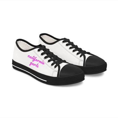 California Script – Unisex Low Top Sneakers
