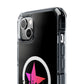 Flame Script Statement Magnetic Clear Impact case