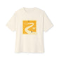 Sunset Trail Vibes Unisex Oversized Boxy Tee