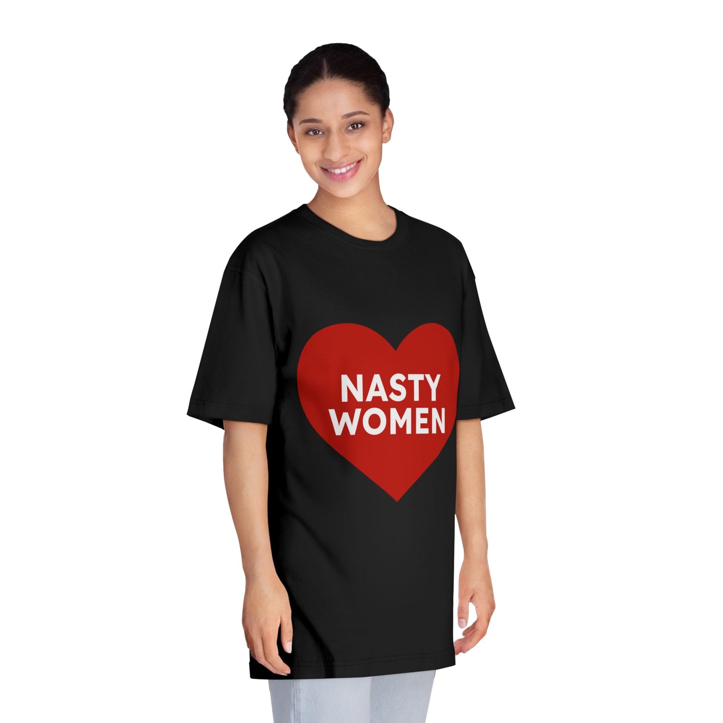 Nasty Women Heart - Unisex Classic Crewneck T-shirt