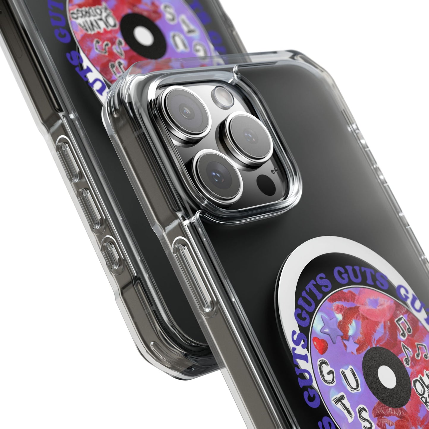 Guts Album Art CD Magnetic Clear Impact Case