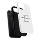 Yellow Outline Graffiti Tough Magnetic Case