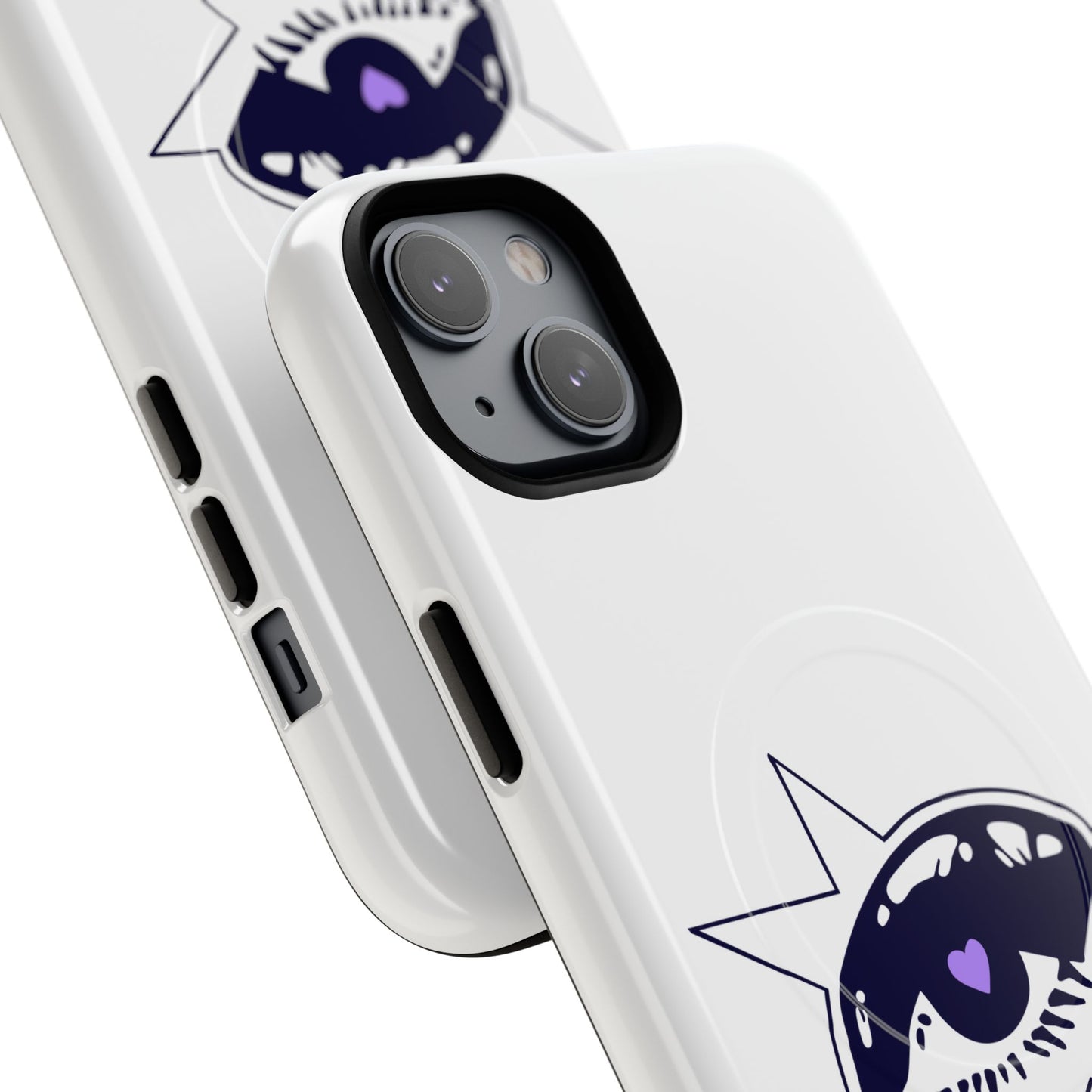 Purple Starry Eye Tough Magnetic phone case
