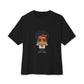 Afro Disco Mood Unisex Oversized Boxy Tee