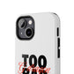 Signature Flame Script Tough Magnetic Case
