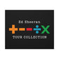 Matte Stretched Canvas, 1.25" Depth – Ed Sheeran Black Edition