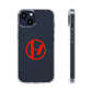 Crimson Orbit Clear Case