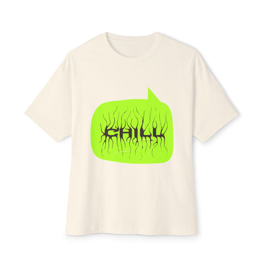 Chill Vibe Roots Unisex Oversized Boxy tee