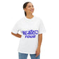 World Tour Bubble Letter-Oversized Tee