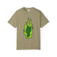 Green Flame Icon Unisex Dyed T-shirt