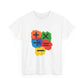 Orange Equals Symbol Unisex Heavy Cotton Tee
