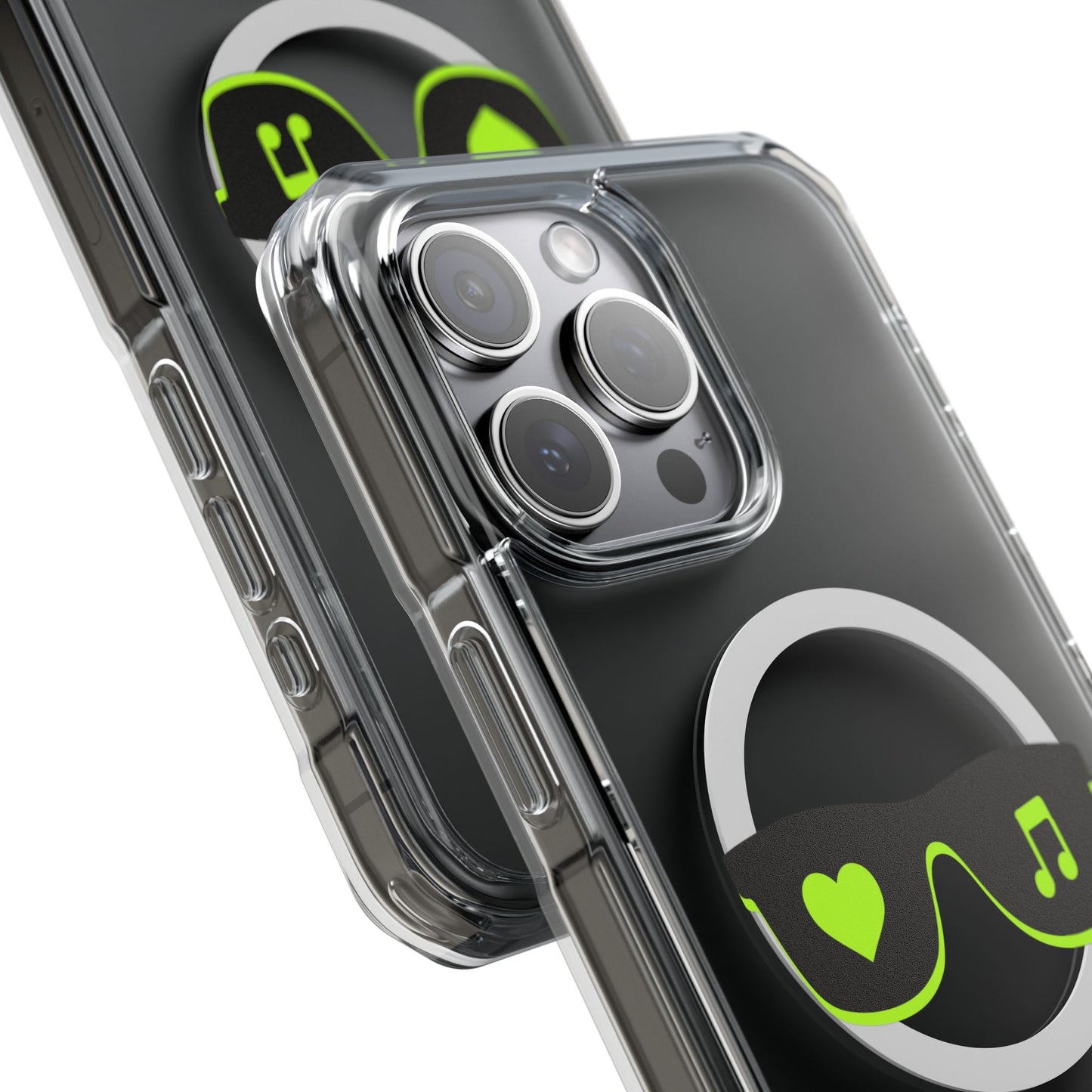 Neon Love Notes Magnetic clear Impact case