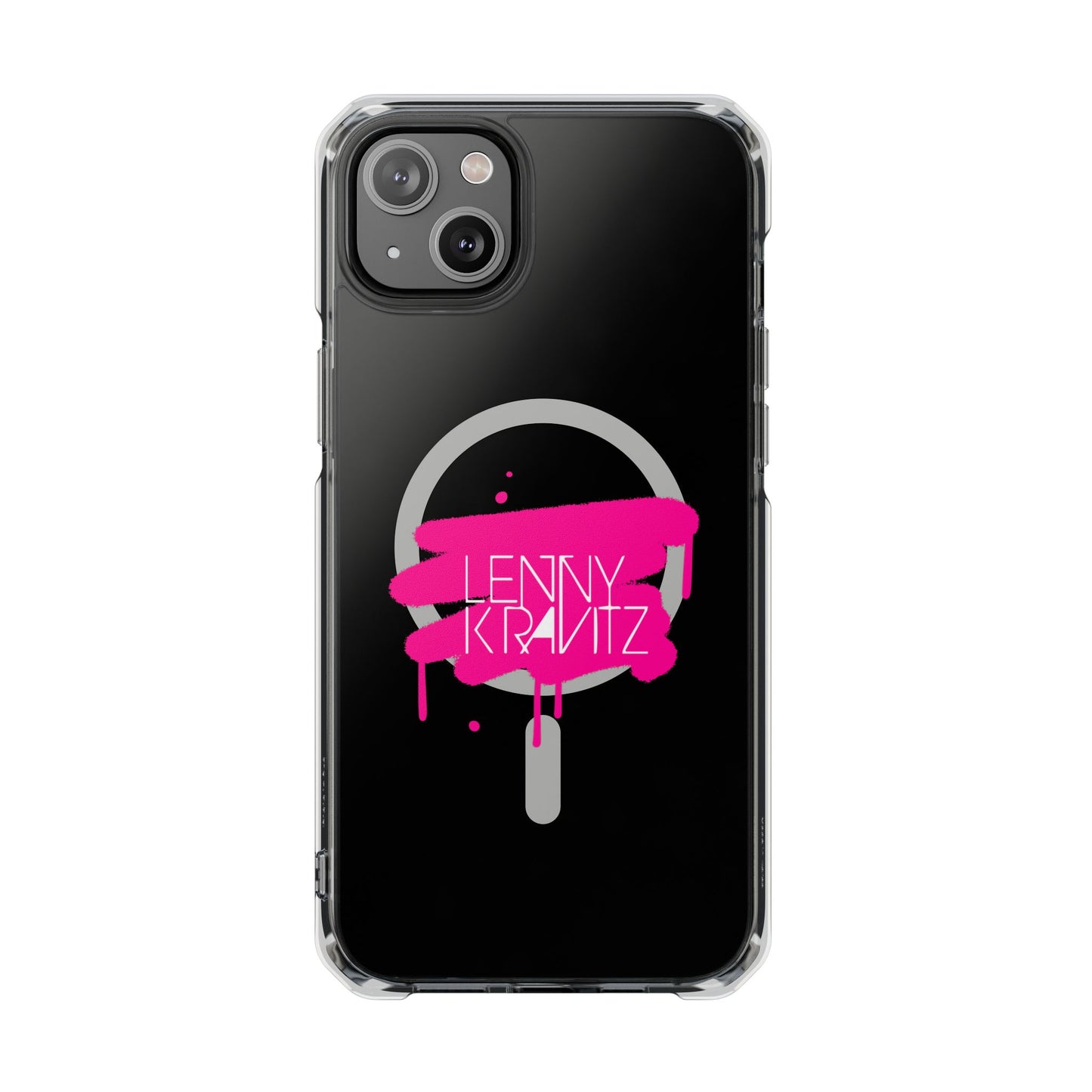 Electric Graffiti Drip Magnetic clear Impact case