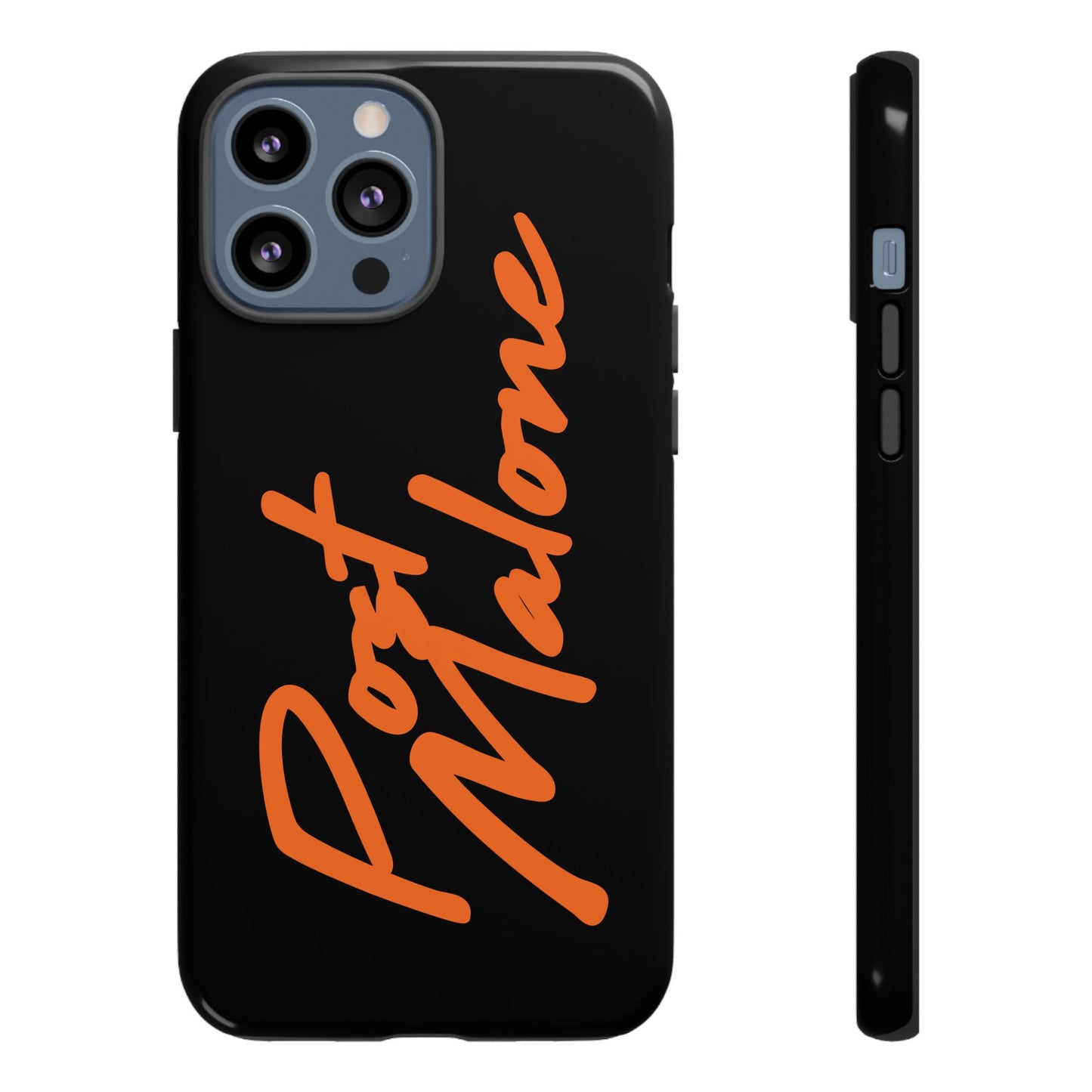 Tough iPhone Case (12–16 Pro Max) – Post Malone Name Design