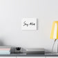 Shadow Pulse Matte Canvas