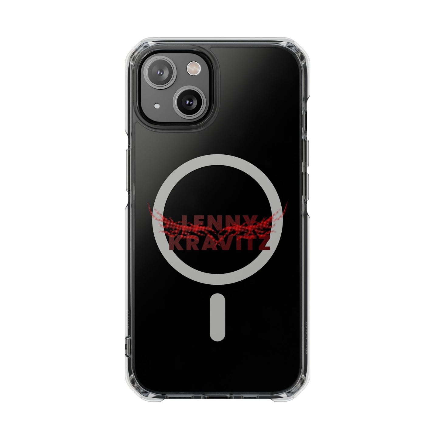 Fire Aura Grid Magnetic clear Impact case