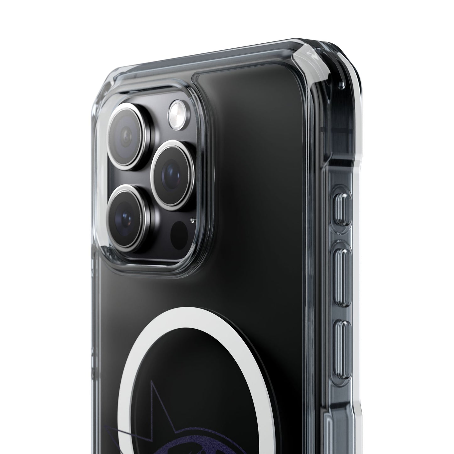 Purple Starry Eye Magnetic Clear Impact Case